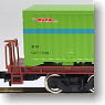 J.N.R. Container Wagon KOKI50000 (with Continer) (Model Train)