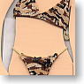 Bikini Swimsuit (Camouflage Pattern/Desert) (Fashion Doll)