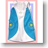 For 23cm 60`s Color Dress (Light-blue) (Fashion Doll)