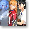 Evangelion Collection Figure -The End of Evangelion- 3 pieces (Arcade Prize)