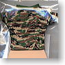 T-Shirt (Camouflage Pattern/Green) (Fashion Doll)