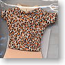 T-Shirt (Leopard-print pattern /Beige) (Fashion Doll)