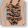 Dress Swimsuit (Camouflage Pattern/Desert) (Fashion Doll)