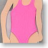Dress Swimsuit (Pink) (Fashion Doll)