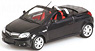 OPEL TIGRA TWINTOP 2004 BLACK METALLIC (WITH MOVABLE TOP) (ミニカー)