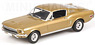 FORD MUSTANG FASTBACK 2+2 1968 GOLD (ミニカー)