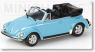 VW 1303 CABRIOLET 1972 LIGHT BLUE METALLIC (ミニカー)