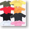 Short Sleeves T-shirt (Khaki) (Fashion Doll)