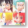One Piece Figure Collection - Chapter of Water Seven - 20 pieces (Shokugan)