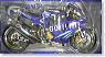 ヤマハ YZR M1 2004年モトGPチャンピオン V.ロッシ No.46 (完成品) (ミニカー)