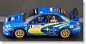 スバル インプレッサ WRC 2005年モンテカルロ (No.5/P.ソルベルグ)★キーホルダー付 (ミニカー)