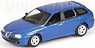 アルファロメオ 156 スポーツワゴン 2001 (ブルーメタリック) (ミニカー)
