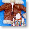Flight Jacket Set (Brown) (Fashion Doll)