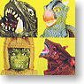 Gamera, Gappa, Girara Special Effects  Large Encyclopedia Mini 15 pieces (Shokugan)