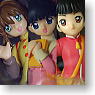 Cardcaptor Sakura Figure Vol.3 Sakura. Tomoyo. Meirin 3 pieces (Arcade Prize)