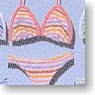 Border Bikini (Pink) (Fashion Doll)