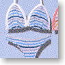 Border Bikini (Light Blue) (Fashion Doll)