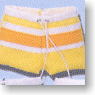 Board Shorts (Yellow) (Fashion Doll)