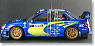 スバル インプレッサ WRC 2004 P.ソルベルグ/P.ミルズ #1 (アクロポリス優勝車) (ミニカー)