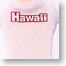 T-shirt and Shorts (Hawaii/Red) (Fashion Doll)