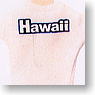 T-shirt and Shorts (Hawaii/Blue) (Fashion Doll)