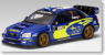 スバル インプレッサ WRC 04 P.ソルベルグ/P.ミルズ #1 (アクロポリス優勝車) (ミニカー)