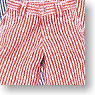 For 23cm Painter Pants (Red Stripe) (Fashion Doll)