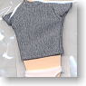 T-shirt and Shorts (Gray) (Fashion Doll)