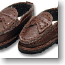 For 23cm Loafer (Brown) (Fashion Doll)