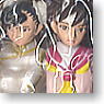 Microman Micro Action Series Chunli White Ver. And Sakura Pink Ver. 2 pieces (Completed)