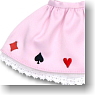 Panier and Playing Cards Print (Pink) (Fashion Doll)