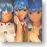 Evangelion Collection Figure `Rei Colle` Vol.2 3 pieces (Arcade Prize)