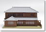 DioTown Hip Roof House 1 (Two Stories) (Model Train)