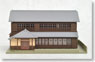DioTown Gable Roof House 3 (Two Stories) (Model Train)
