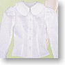 For 60cm Flat Collar Blouse (White) (Fashion Doll)