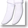 For 25cm Three Fold Socks Set (White) (Fashion Doll)