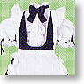 For 60cm Housemaid Style Clothes Set (Black) (Fashion Doll)