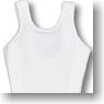 For 25cm School Bathing Suit Set (White) (Fashion Doll)