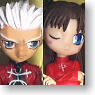 Palm Characters Fate/stay night Archer & Rin Set (PVC Figure)