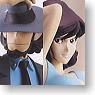 Lupin Knockdown Stylish Figure 2 Jigen and Fujiko 2 pieces (Arcade Prize)