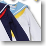 Sailor Blouse Set(White and Light Blue) (Fashion Doll)