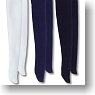For 25cm Over Knee Socks Set (White/Navy/Black) (Fashion Doll)