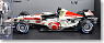ホンダﾞ F1 レーシングﾞ RA106 ハンガリーGP2006「バトン初優勝」(スタンディングフィギア付) (ミニカー)