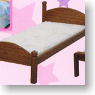 Single Bed A (Brown) (Fashion Doll)
