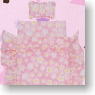 Fancy Star Bed Set Single Only (Pink) (Fashion Doll)