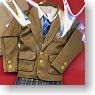 Private Girls` School Uniform Set High School Type (Fashion Doll)