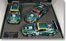 アストンマーチン DBR9 3台セット 2006年アメリカン・ルマンシリーズ (セブリングGPNo.009/ニューイングランドGPNo.009/ユタGP/No.007) (ミニカー)
