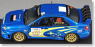 スバル インプレッサ　WRC 2005年モンツァラリーショウ No.46 V.ロッシ (ミニカー)