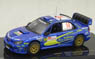 スバル インプレッサ WRC 2006年 ラリージャパン 6位 新井敏弘 (ミニカー)