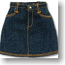 For 25cm Tight Mini Skirt (Blue) (Fashion Doll)